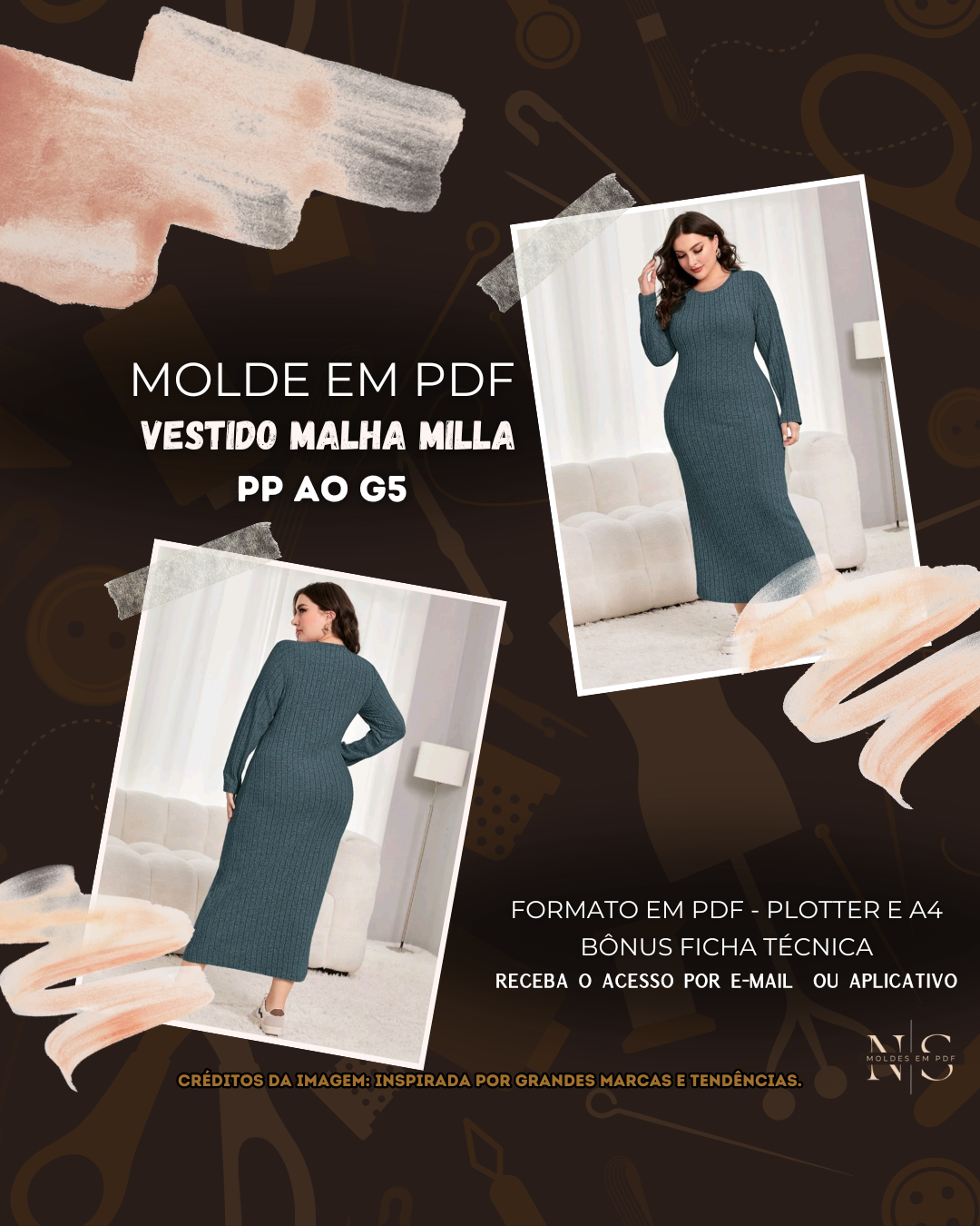 [Créditos da Imagem/Foto: Inspirada por Grandes Marcas e Tendências.]