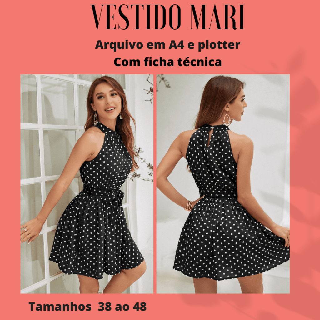 Molde Vestido Mari