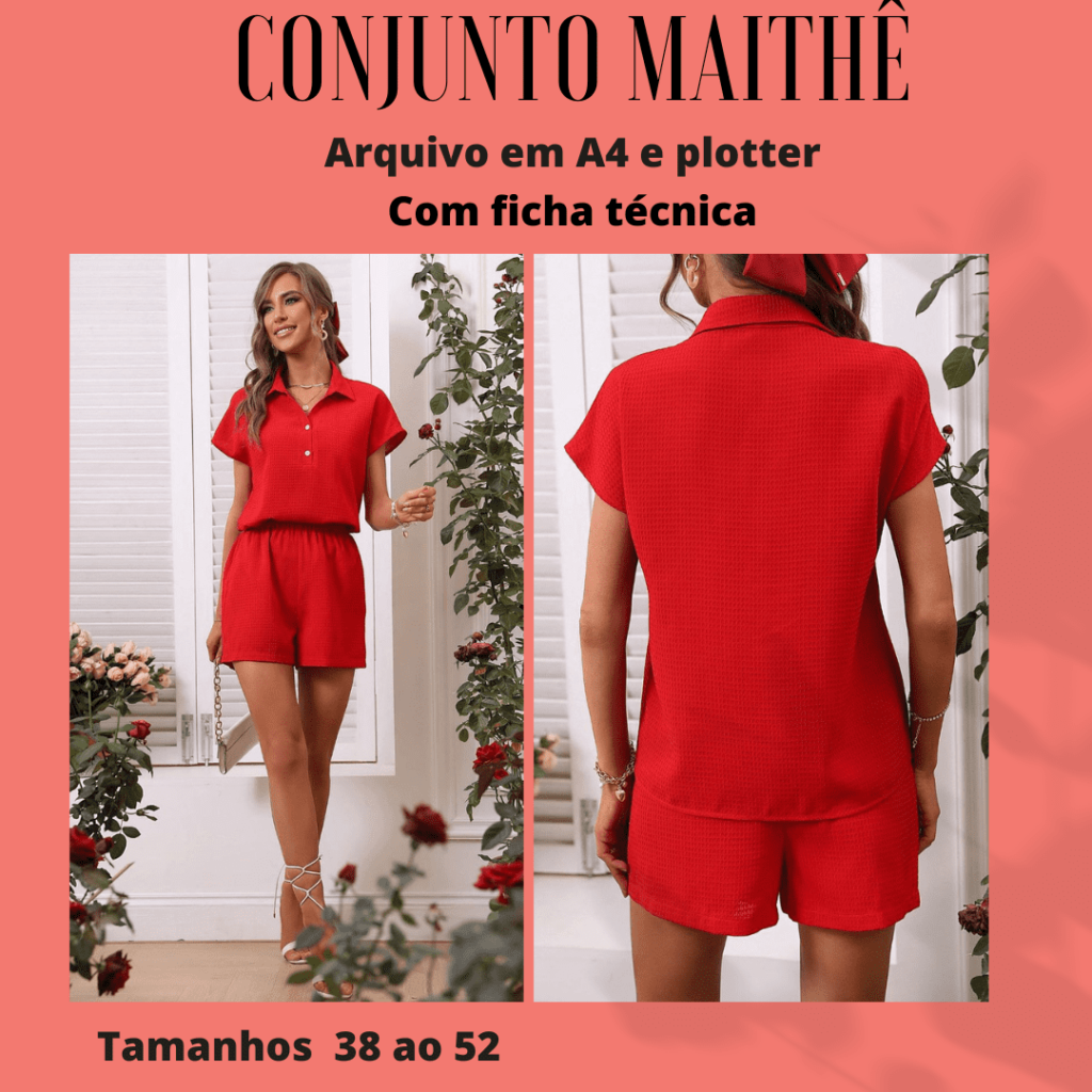 Molde conjunto Maithê