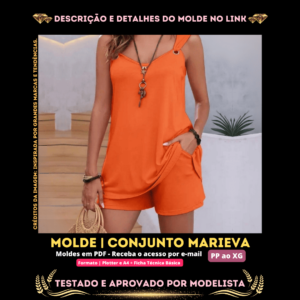 Molde em PDF - Conjunto Marieva