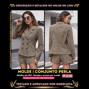 Molde em PDF - Conjunto Perla