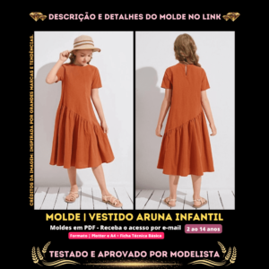 3.4 Vestido Aruna Infantil