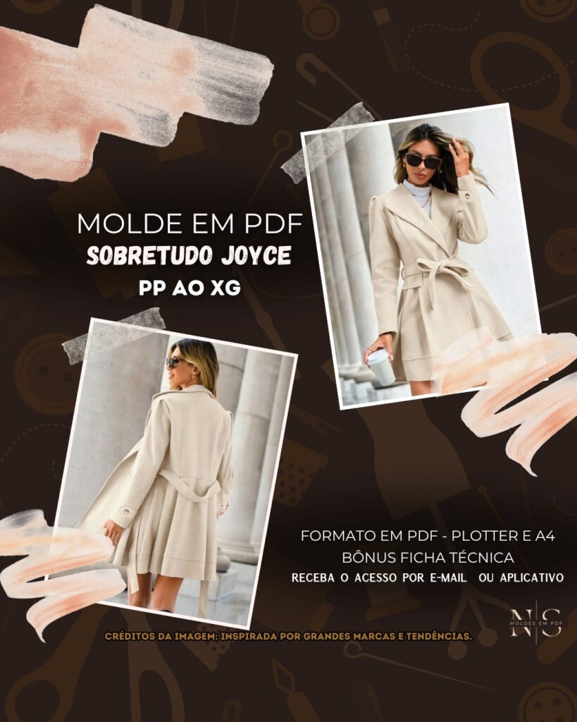 Molde em PDF - Sobretudo Joyce