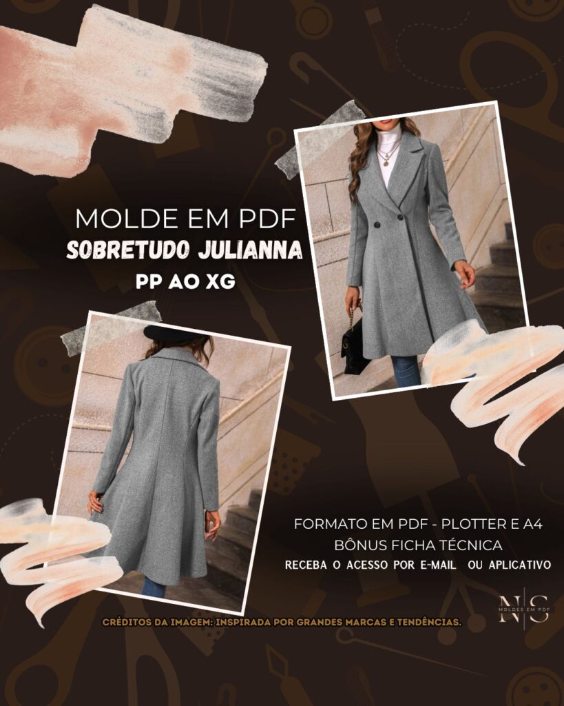 Molde em PDF - Sobretudo Julianna