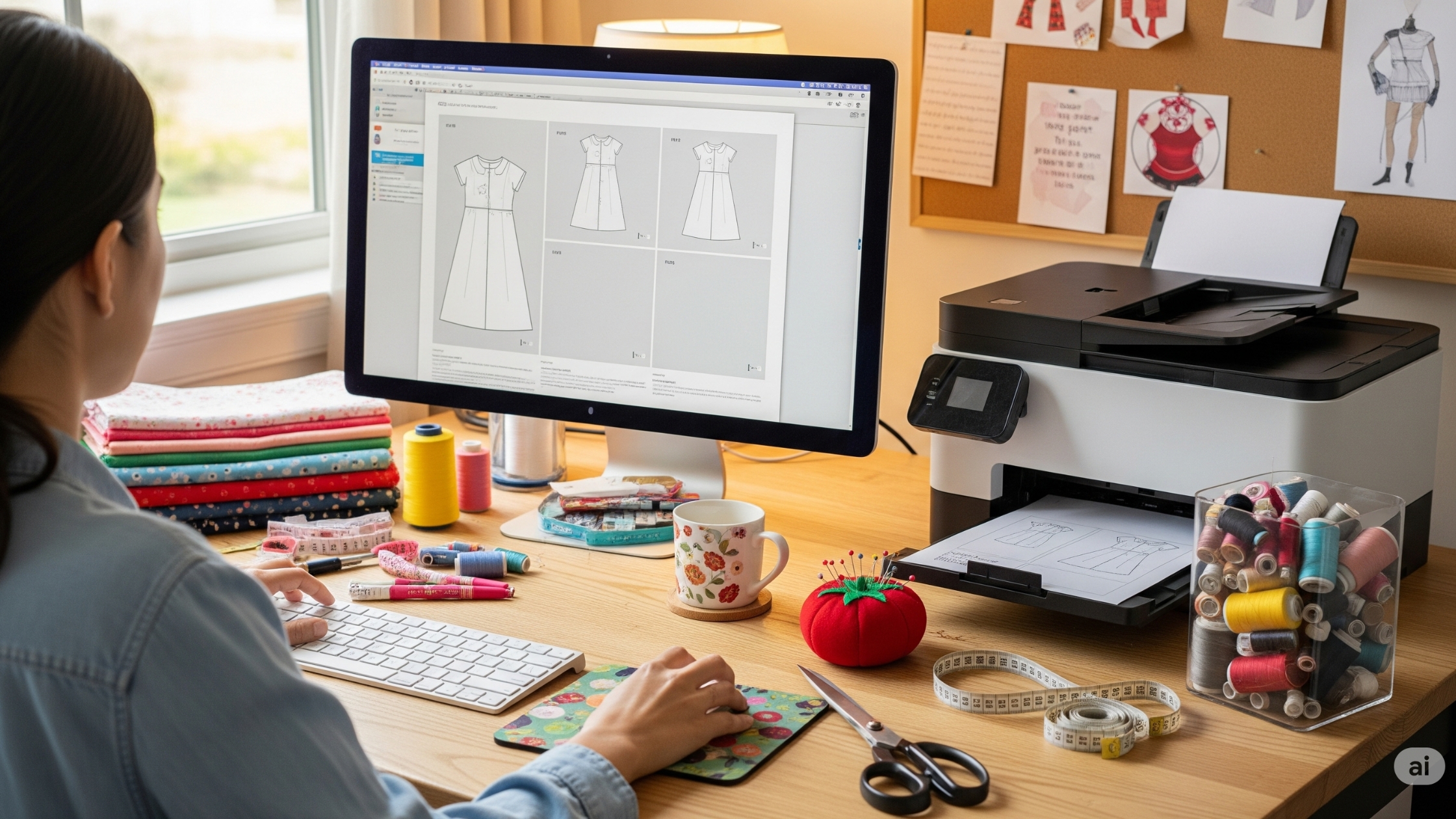 Como Começar_ Imprimindo e Montando Molde de Costura em PDF Corretamente