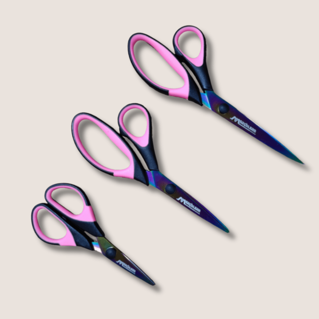 KIT 3 Tesouras Titanium Profissional Westman - Não Perde o Corte!