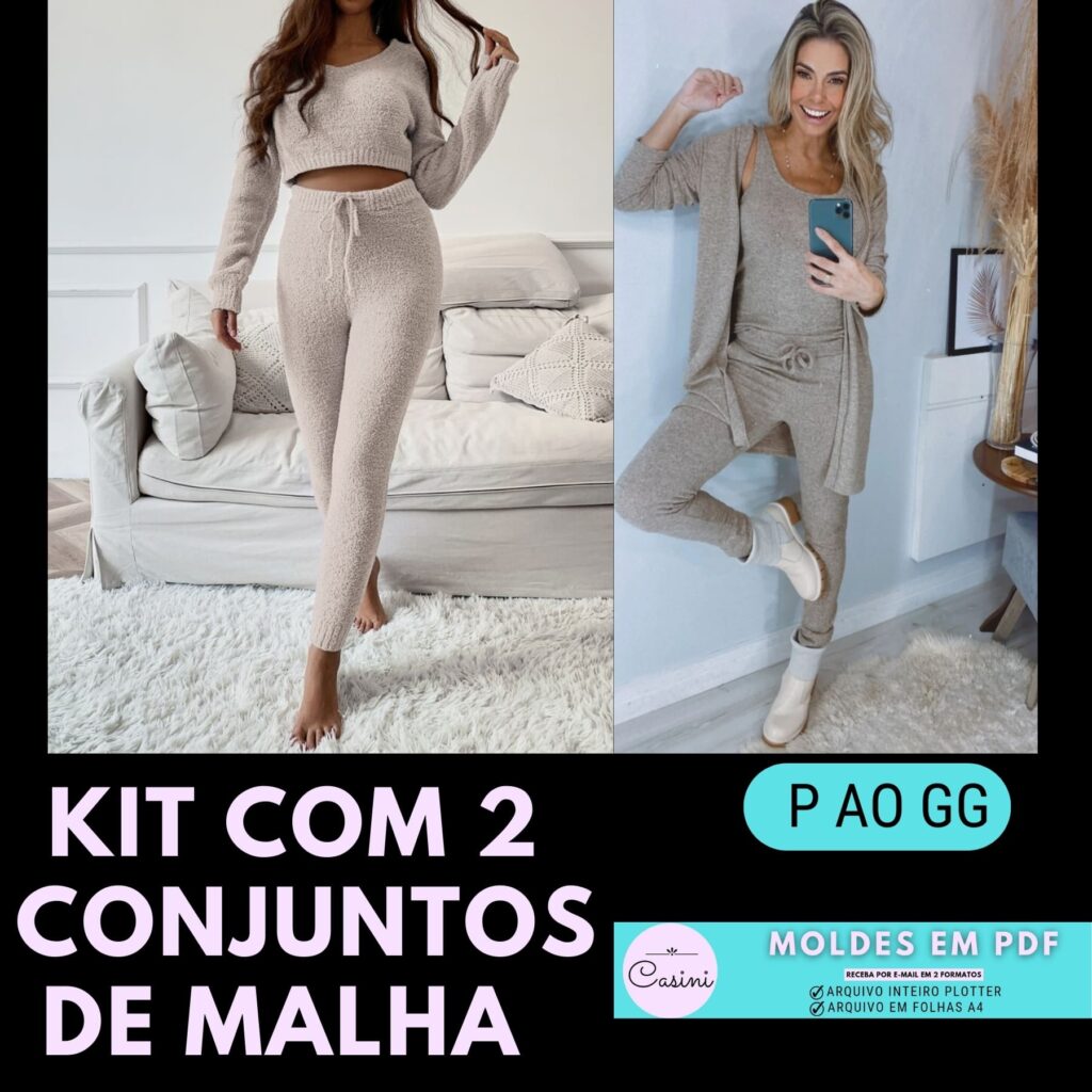 Kit de Conjuntos em malha