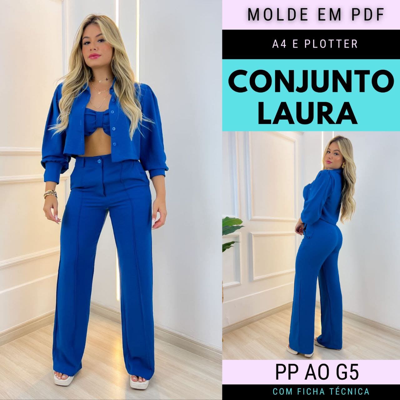 Molde Conjunto Laura