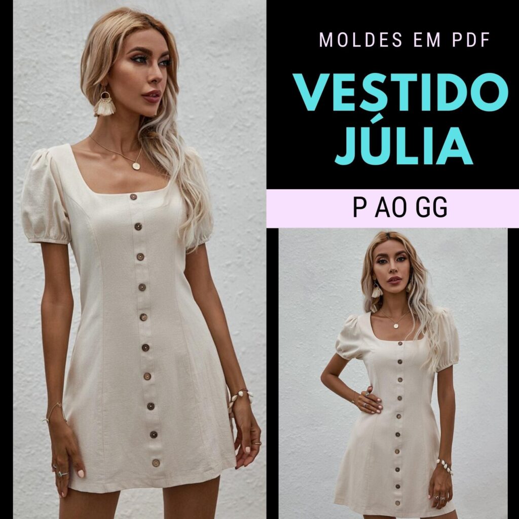 Molde Vestido Júlia