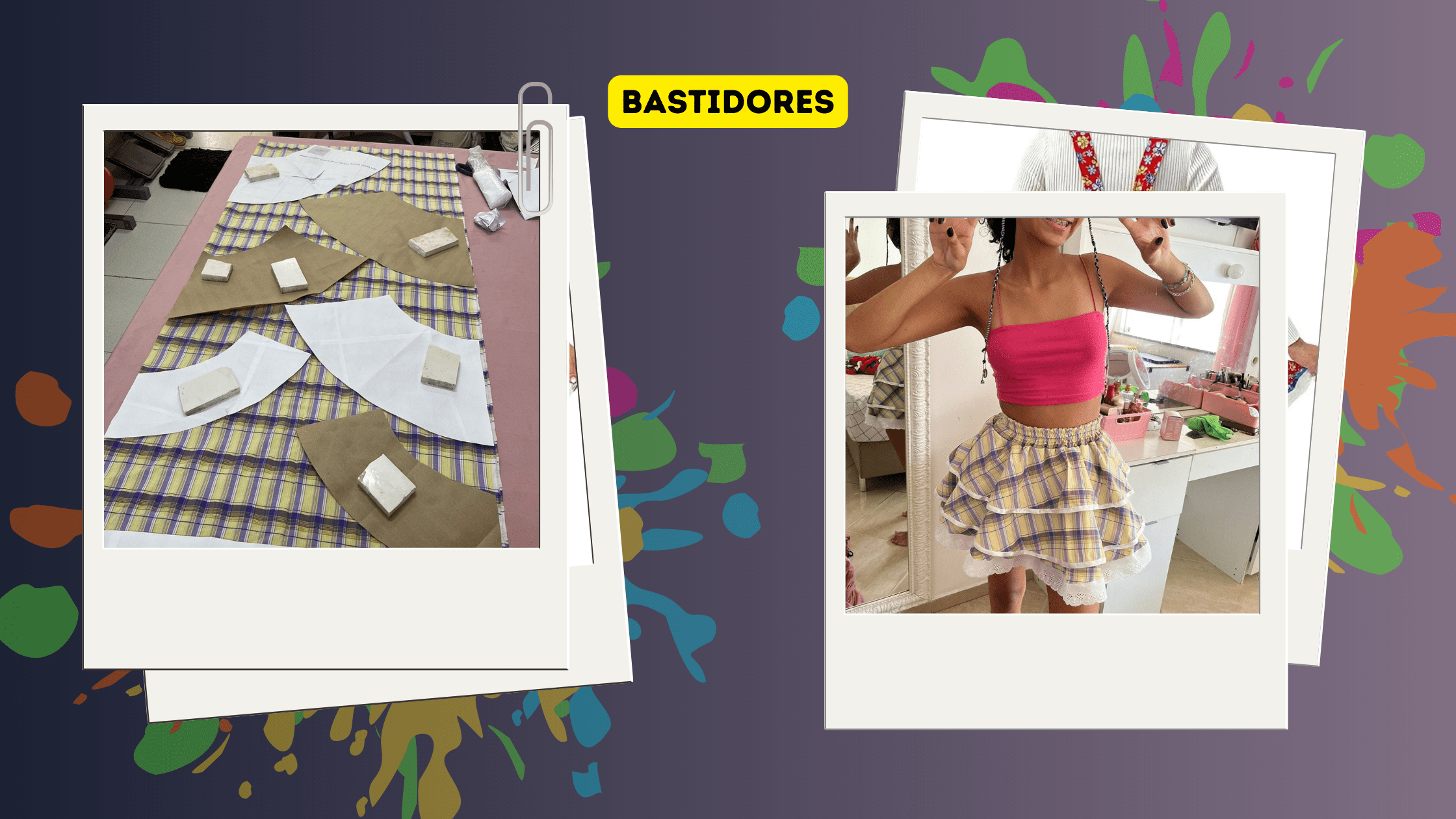 Molde em PDF Gratuito + Tutorial: Saia Caipira Rodada Lulu