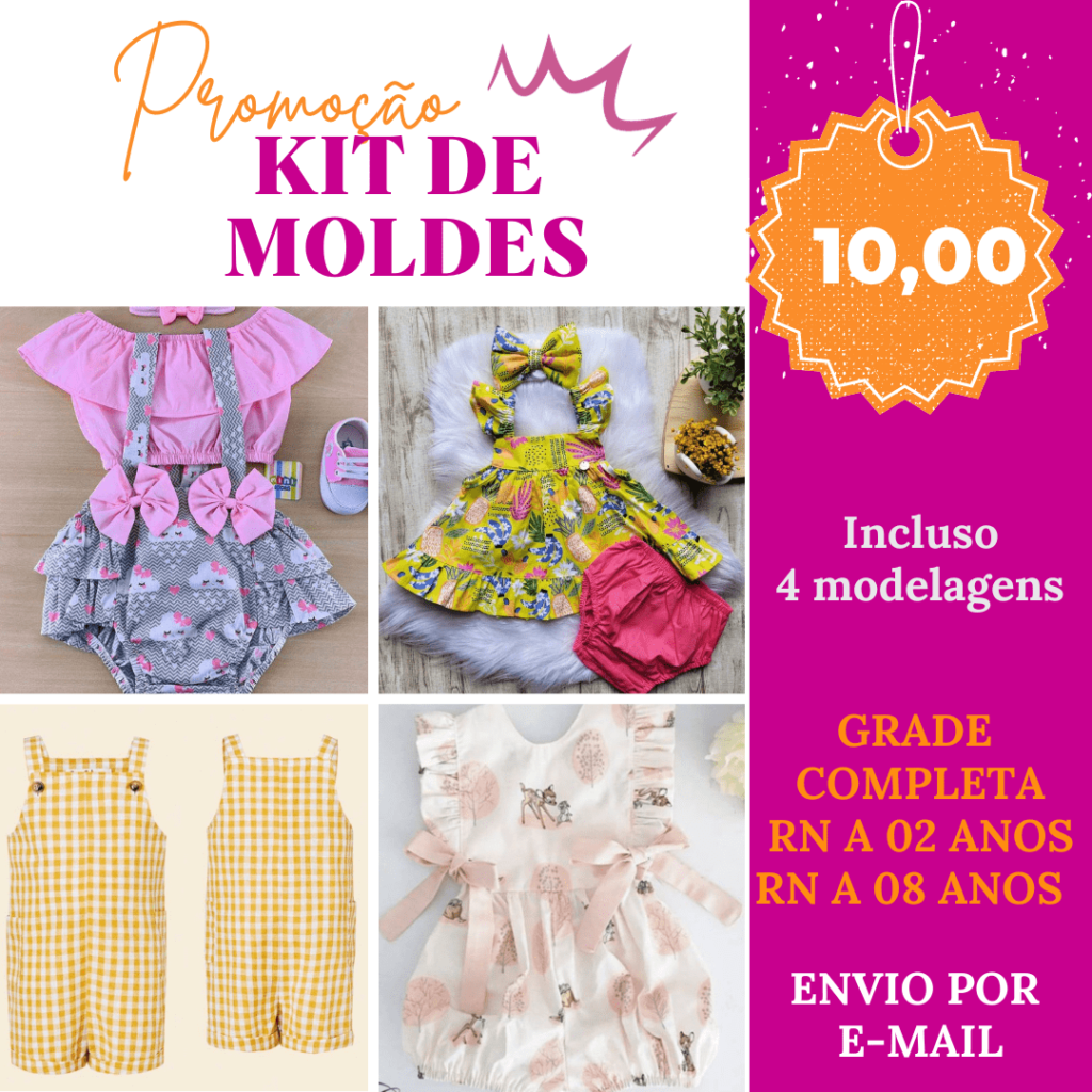 MOLDES EM PDF KIT MOLDES RN