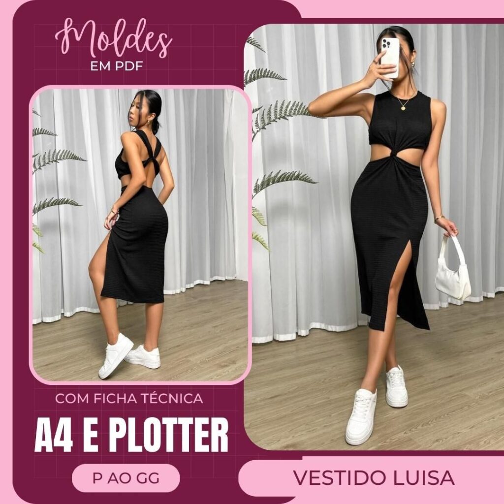 Molde Vestido Luisa