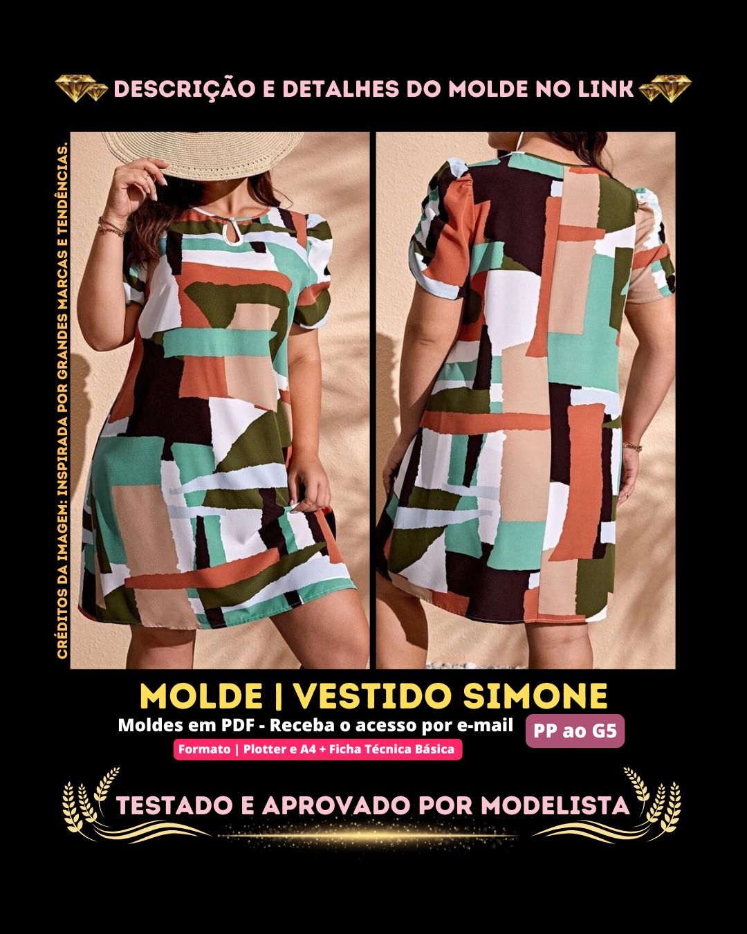 [Créditos da Imagem/Foto: Inspirada por Grandes Marcas e Tendências.]