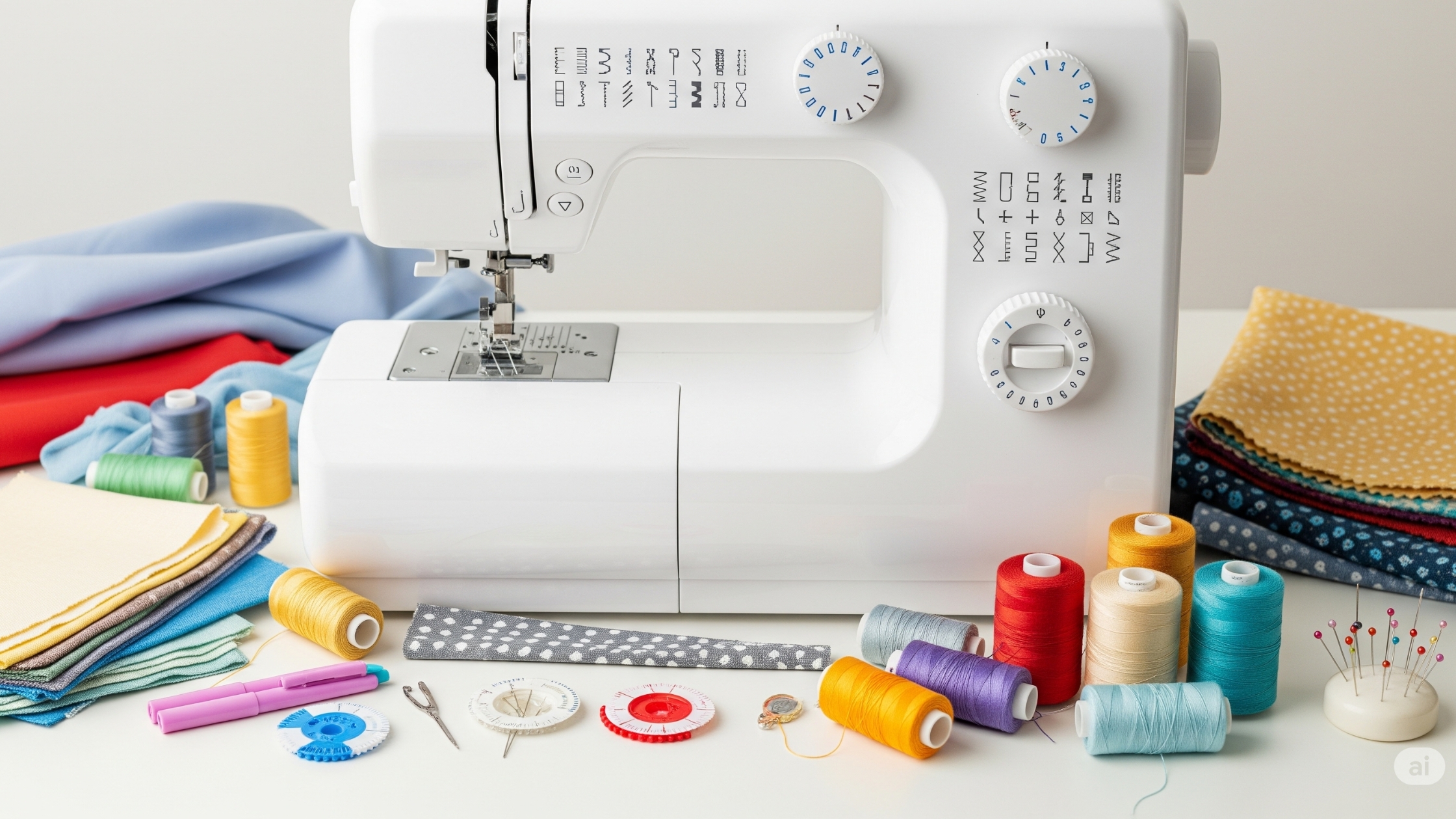 Características importantes em uma máquina de costura para iniciantes