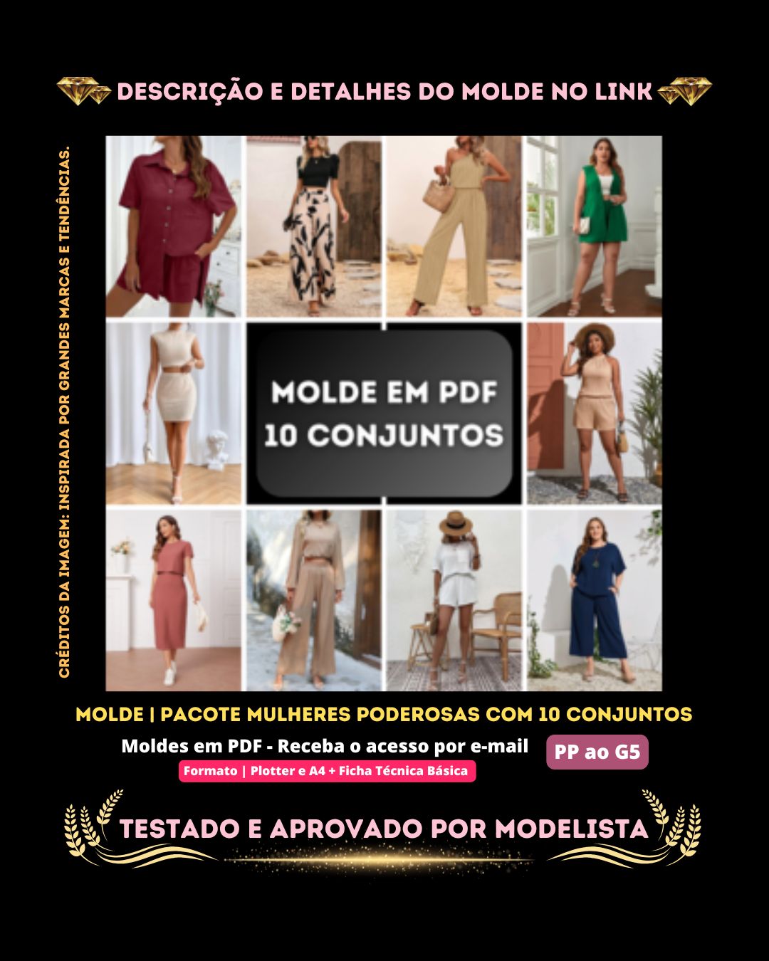 [Créditos da Imagem/Foto: Inspirada por Grandes Marcas e Tendências.]