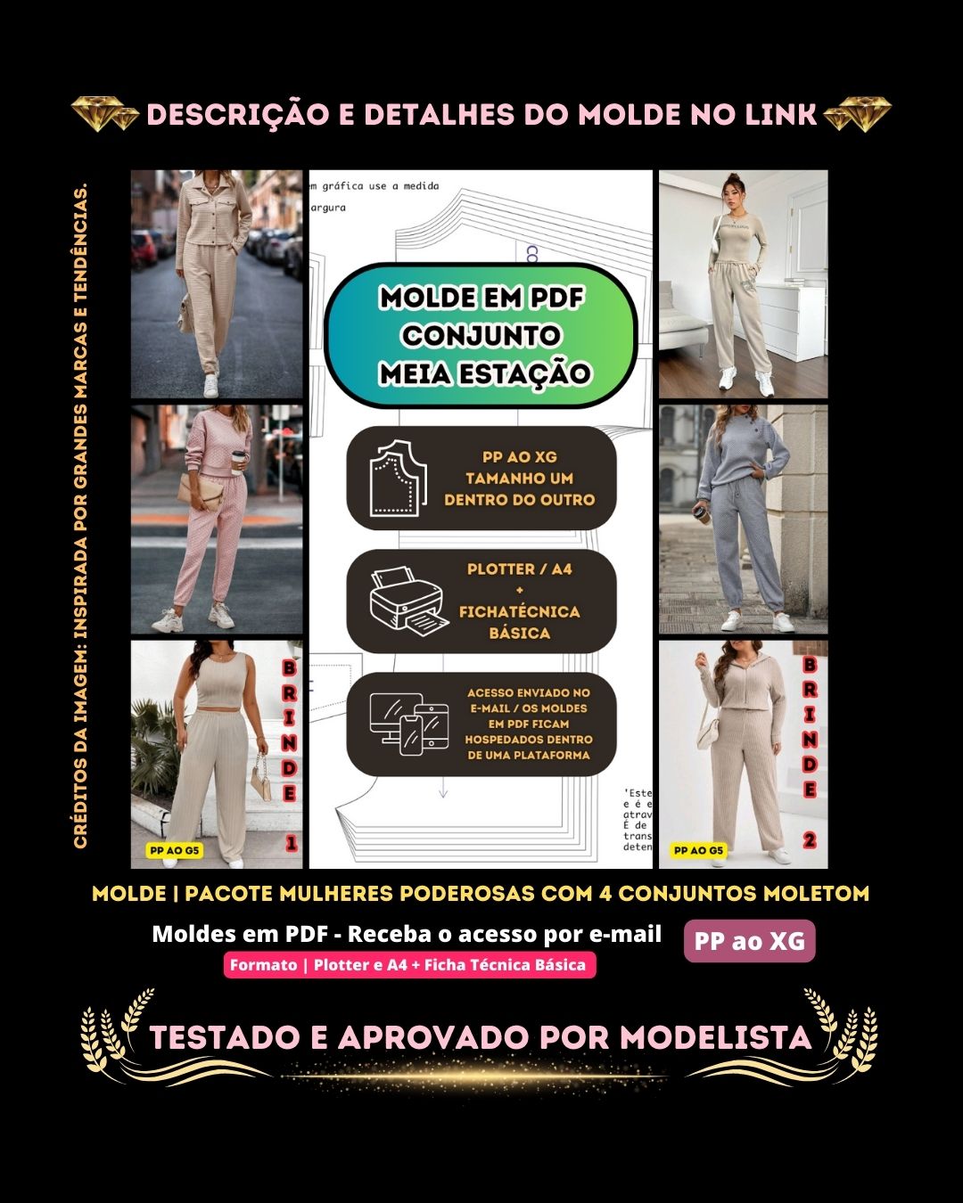 [Créditos da Imagem/Foto: Inspirada por Grandes Marcas e Tendências.]