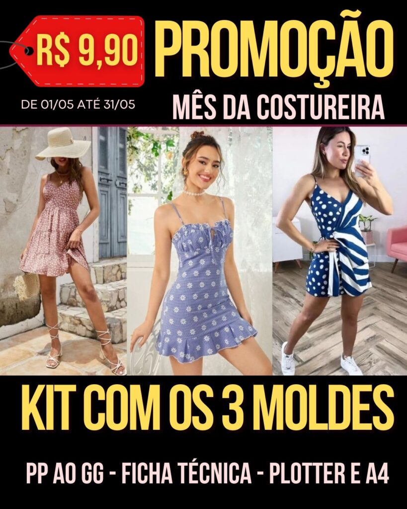 KIT PROMOCIONAL 3 VESTIDOS #4