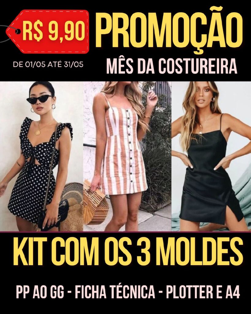 KIT PROMOCIONAL 3 VESTIDOS #5
