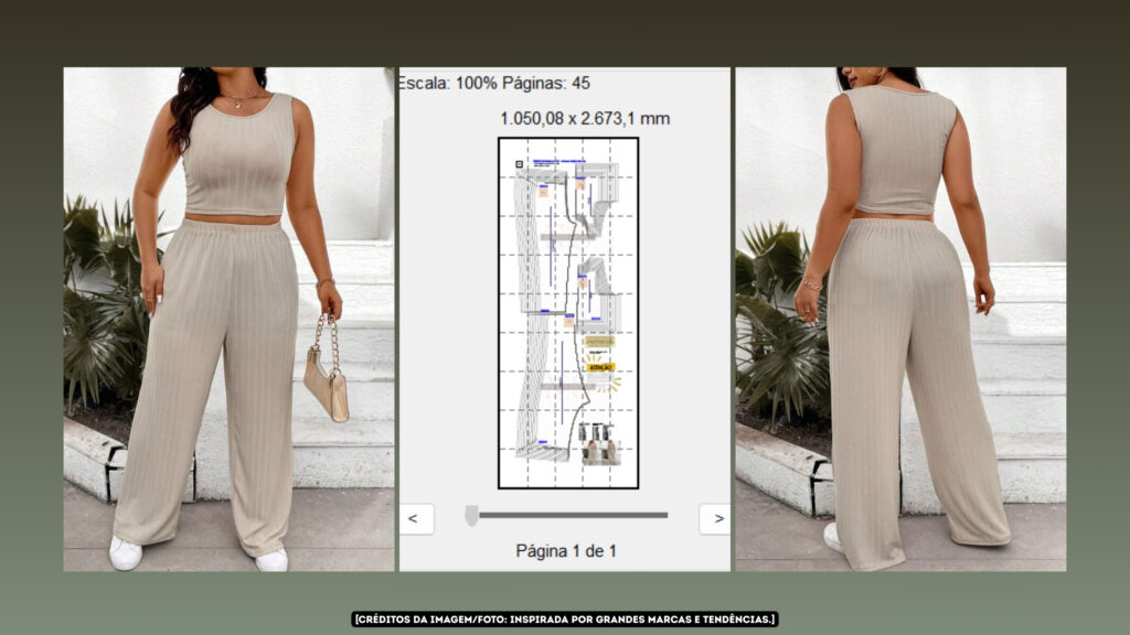 Molde em PDF - Conjunto Malha Rebecca