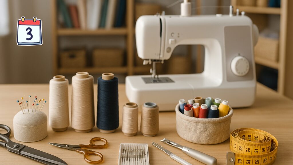 Dia 3 – Lista de Ferramentas Essenciais para Montar seu Ateliê de Costura