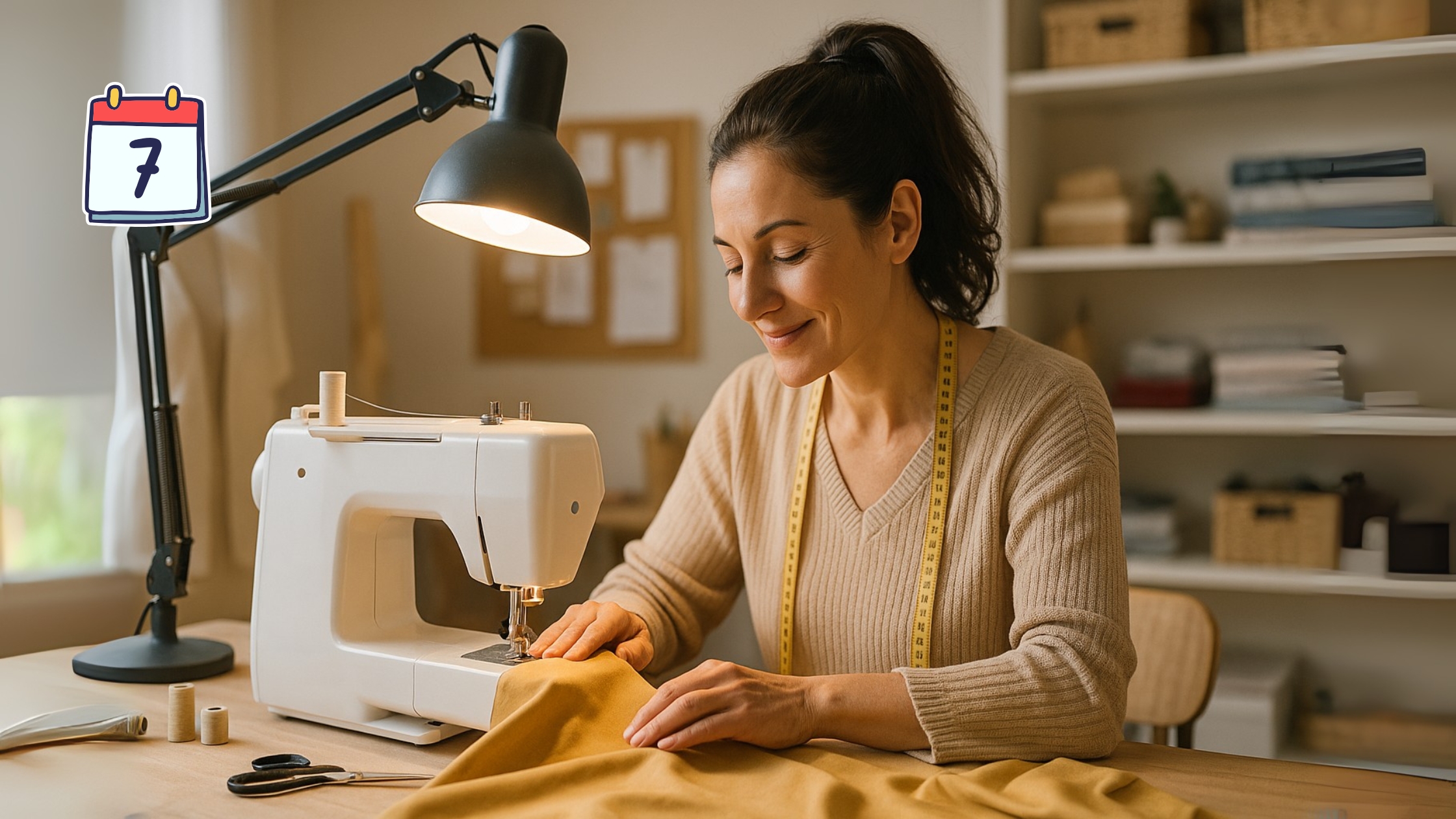 Dia 7 – Iluminação e Conforto Visual no Ateliê de Costura