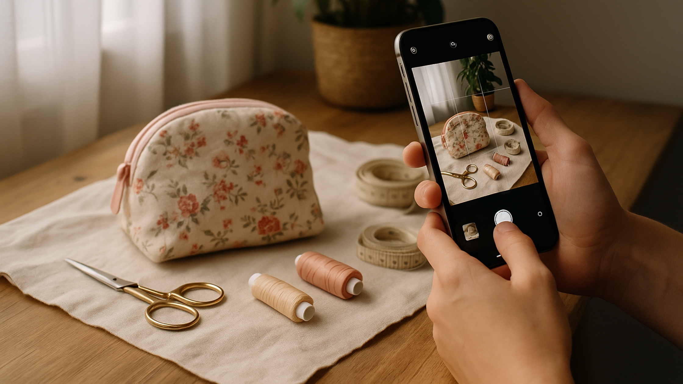 Dicas Essenciais para Fotografar Seus Produtos de Costura
