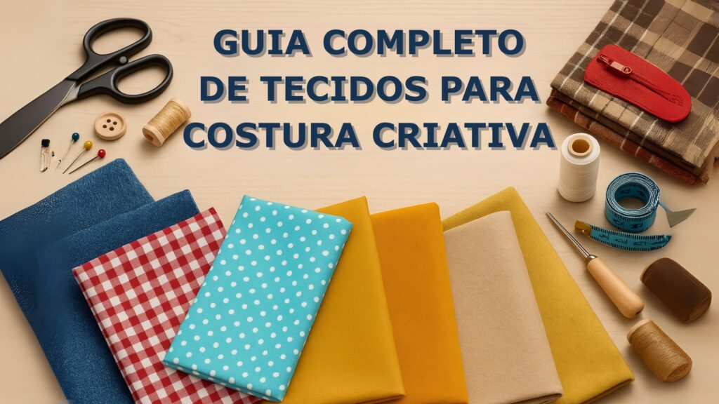 Guia Completo de Tecidos para Costura Criativa