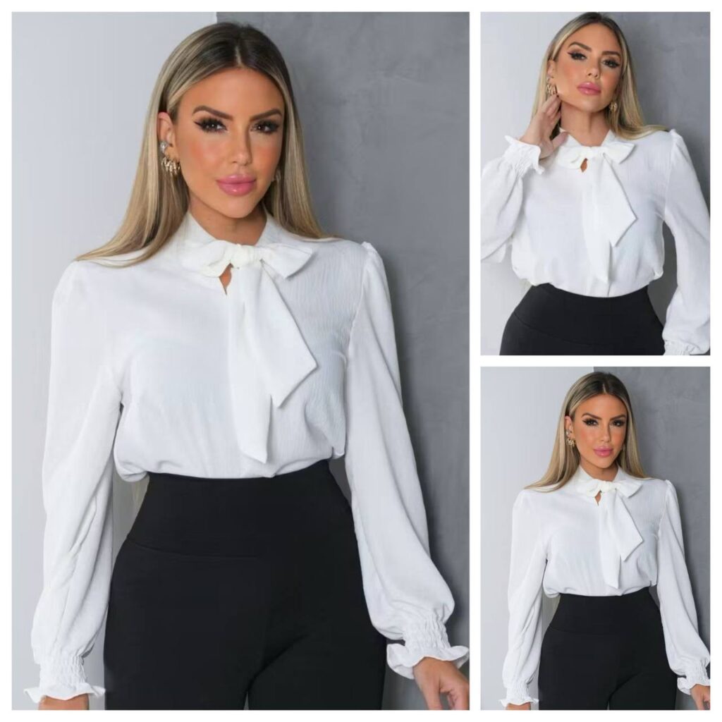 MOLDE EM PDF CAMISA SOCIAL GOLA LAÇO