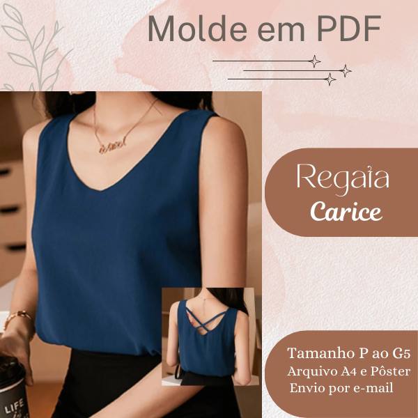 MOLDE EM PDF REGATA CARICE
