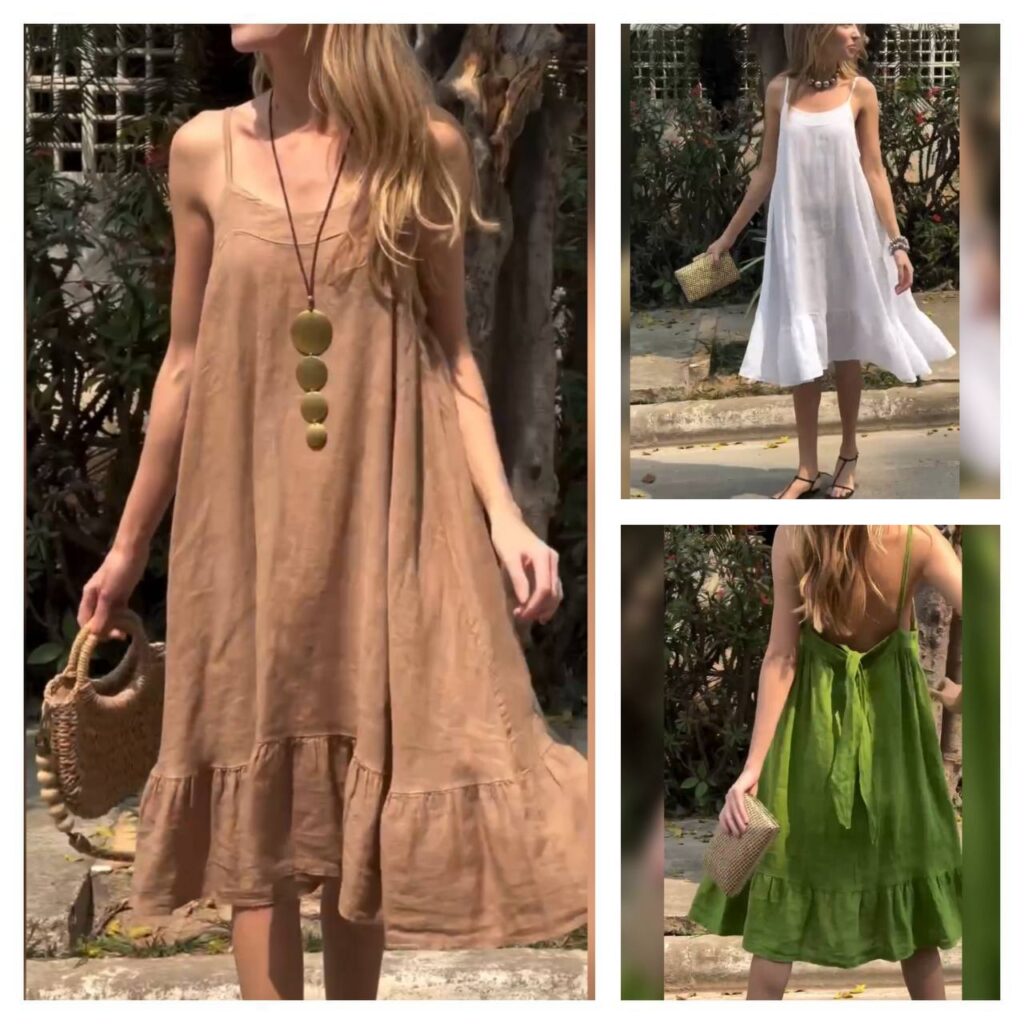 MOLDE EM PDF VESTIDO DE ALÇAS SOLTINHO