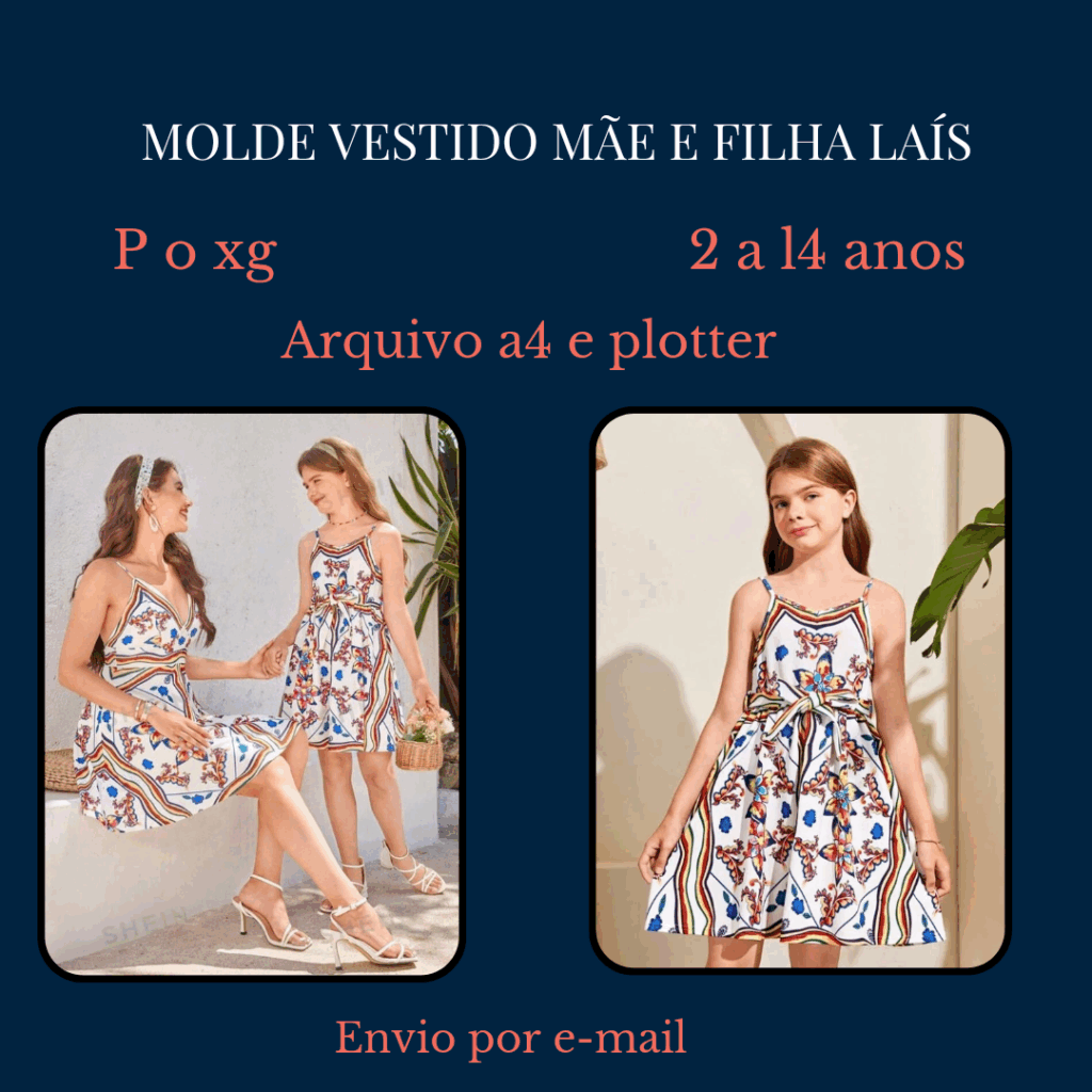 MOLDE KIT MÃE E FILHA LAÍS
