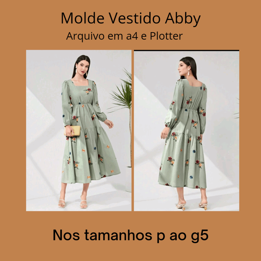 MOLDE VESTIDO ABBY