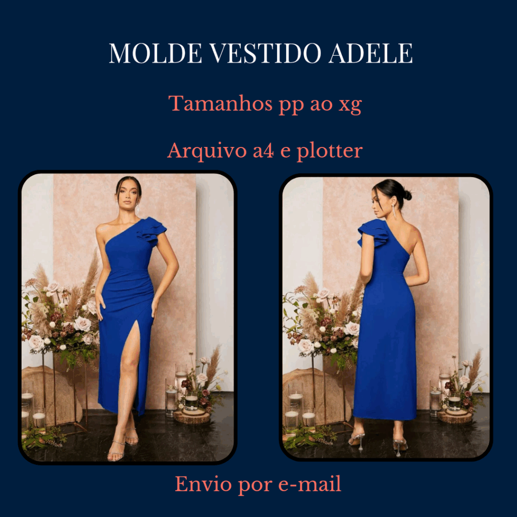 MOLDE VESTIDO ADELE
