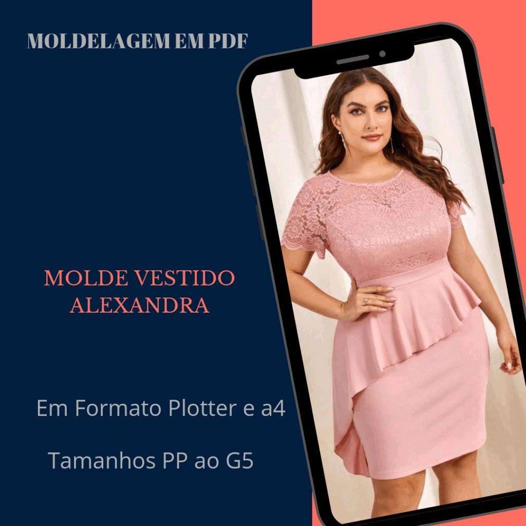 MOLDE VESTIDO ALEXANDRA