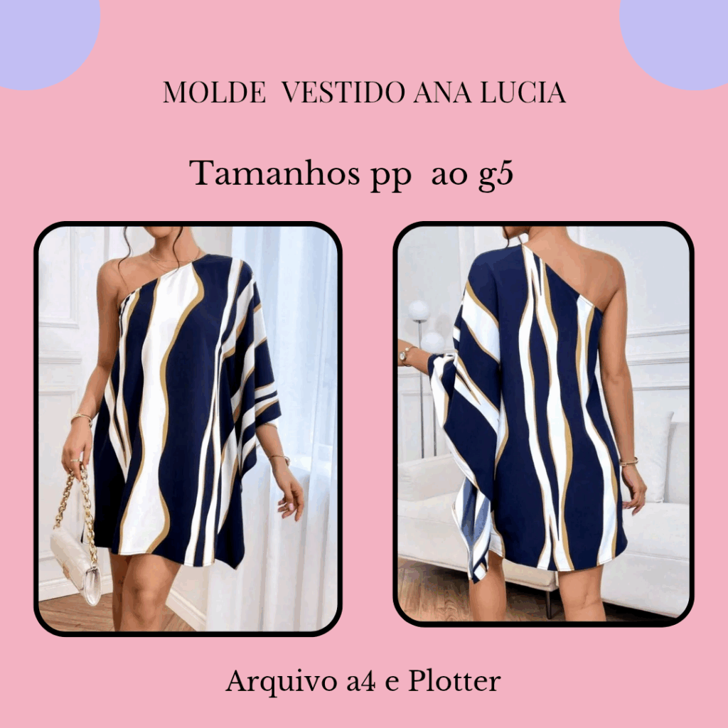 MOLDE VESTIDO ANA LUCIA