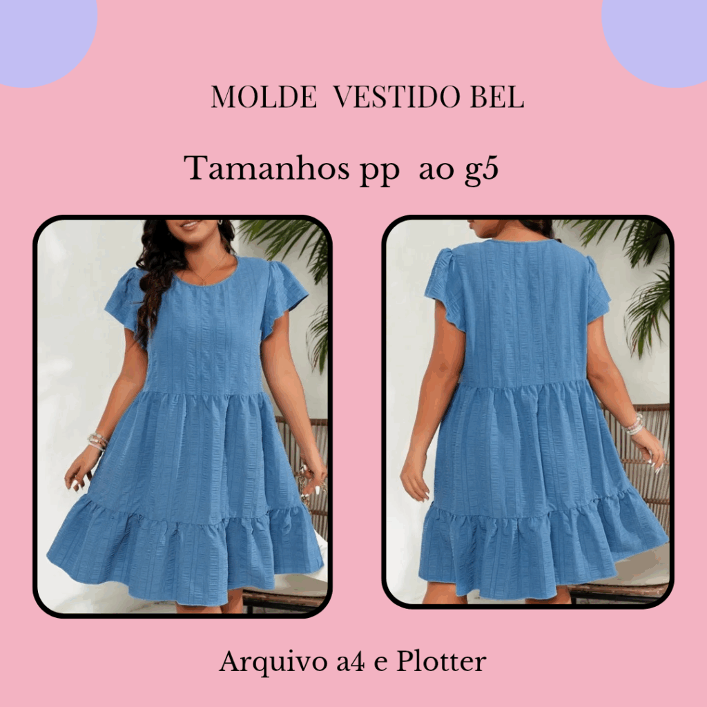 MOLDE VESTIDO BEL