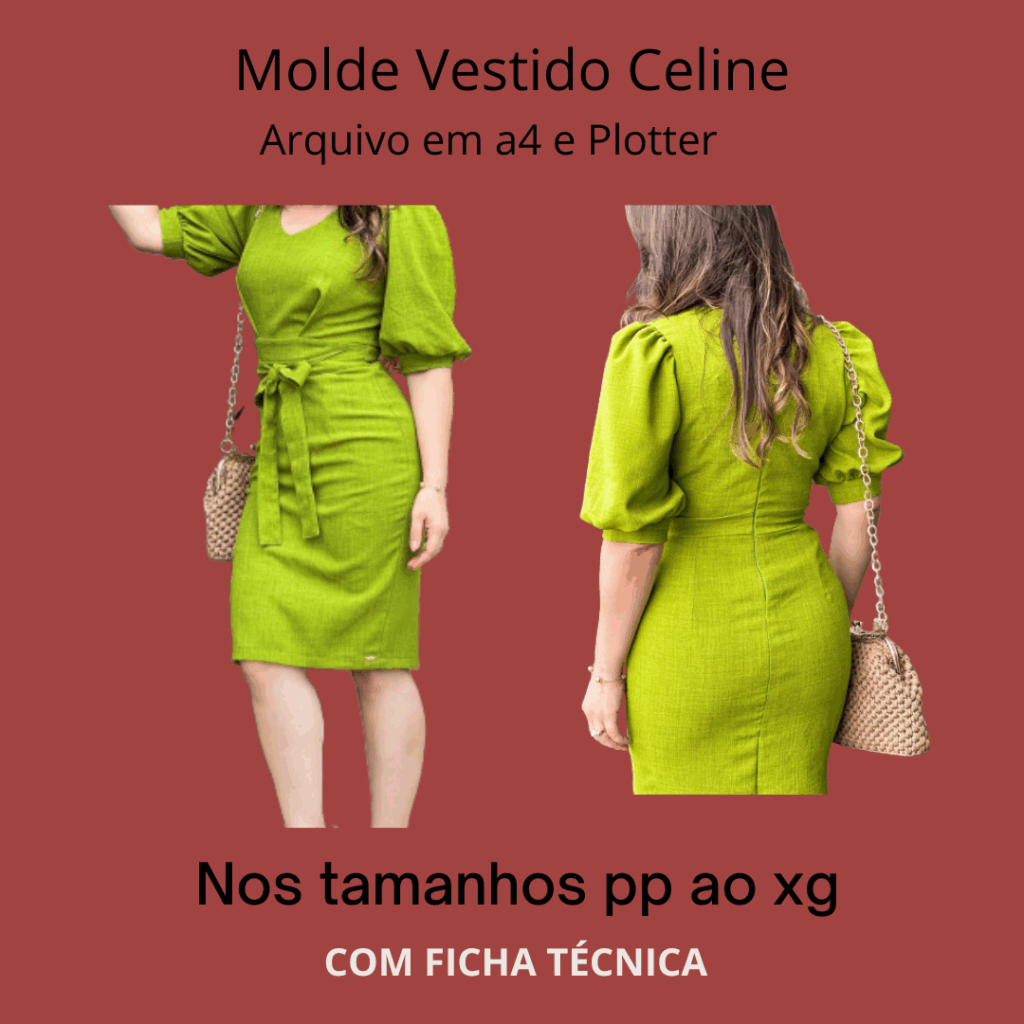 MOLDE VESTIDO CELINE