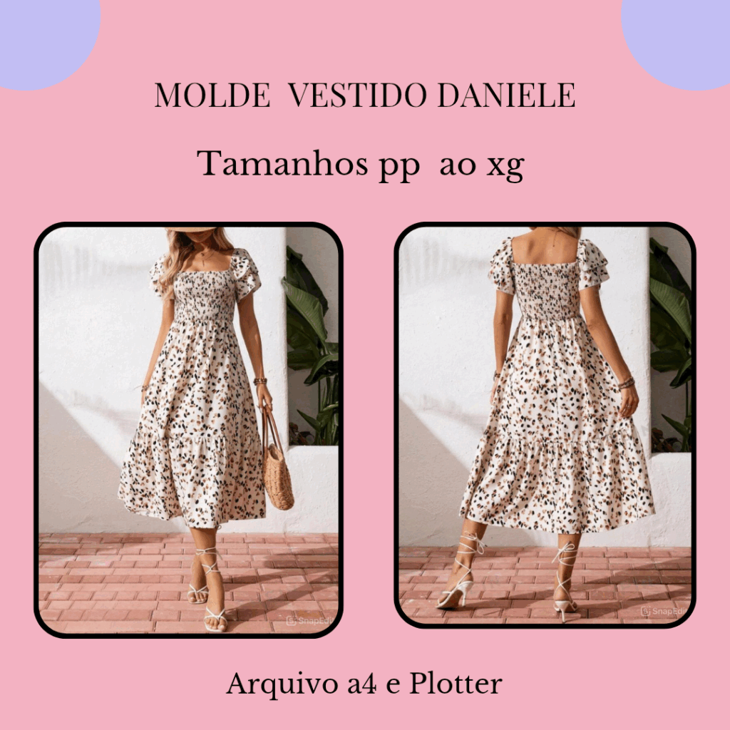 MOLDE VESTIDO DANIELE