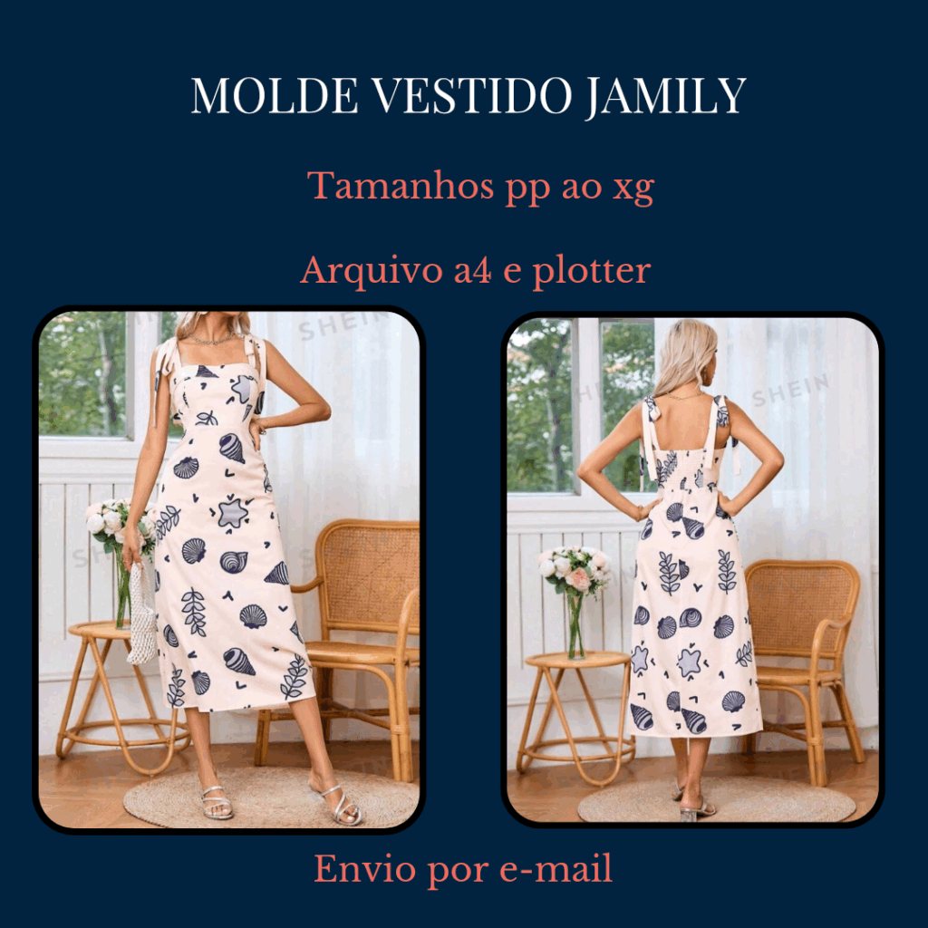 MOLDE VESTIDO JAMILY