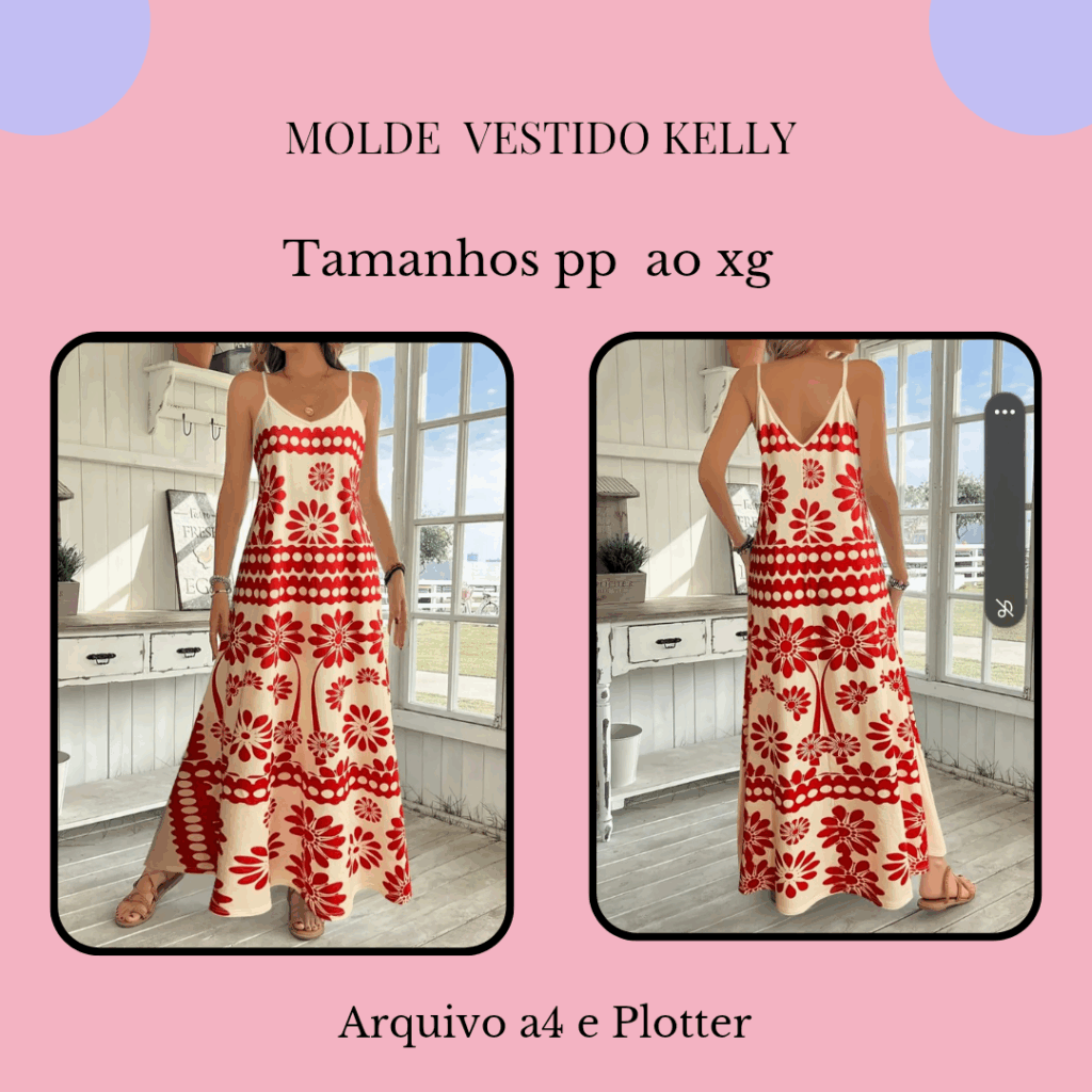 MOLDE VESTIDO KELLY