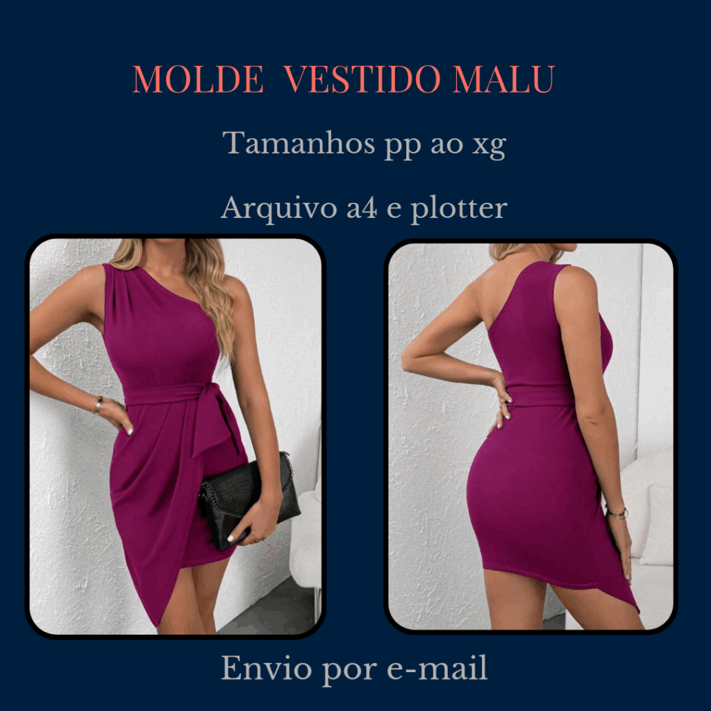 MOLDE VESTIDO MALU