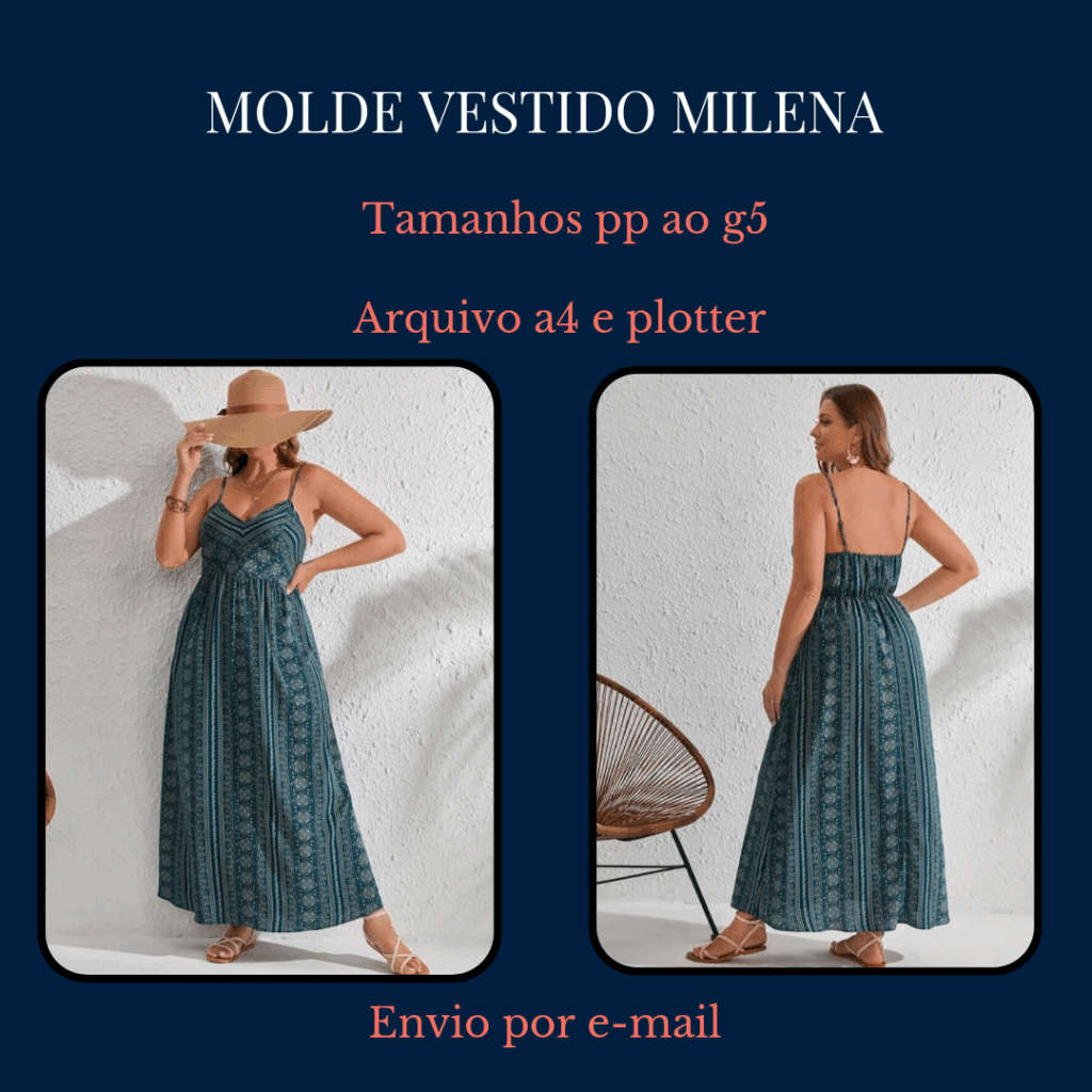 MOLDE VESTIDO MILENA