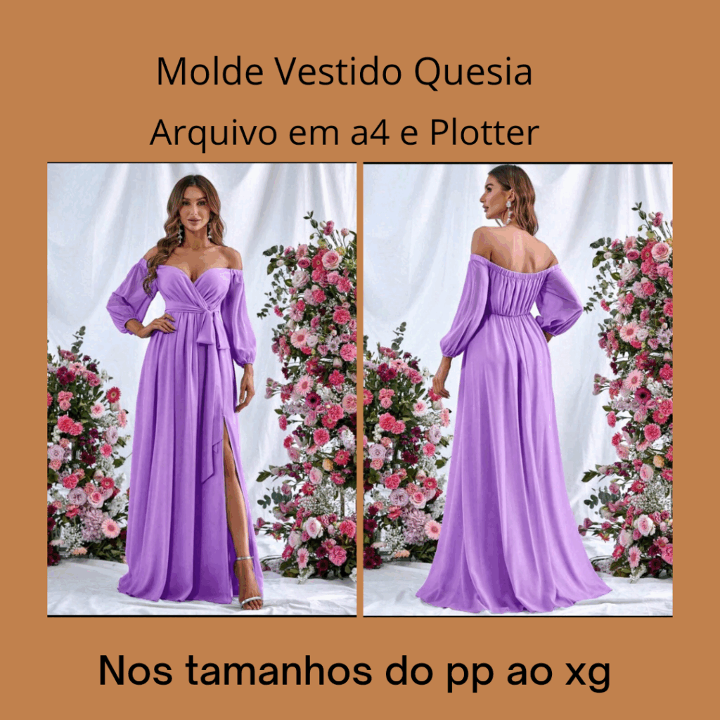 MOLDE VESTIDO QUESIA