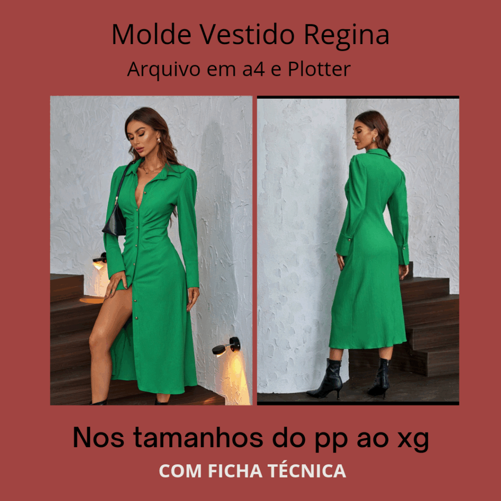 MOLDE VESTIDO REGINA