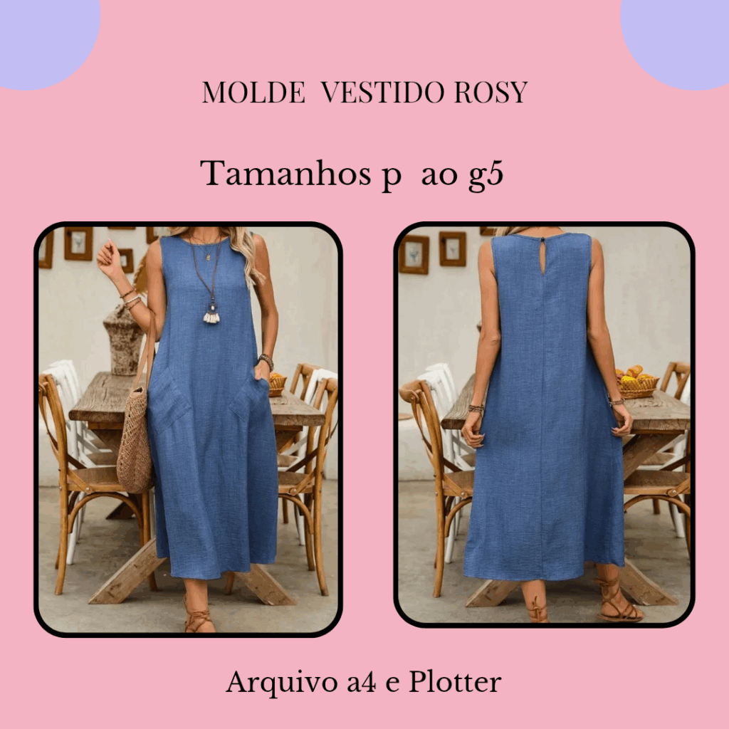 MOLDE VESTIDO ROSY
