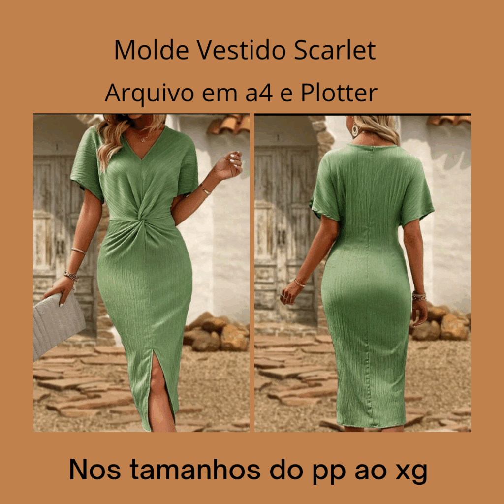 MOLDE VESTIDO SCARLET