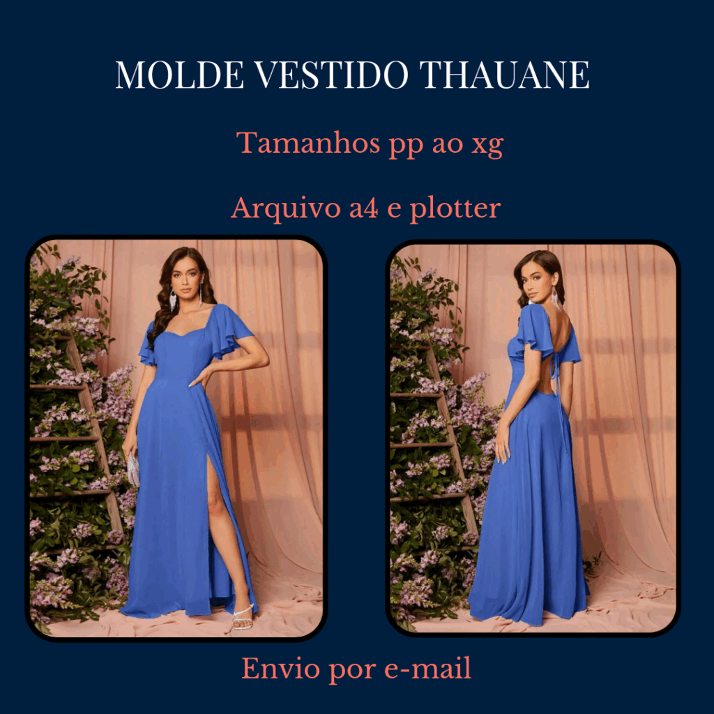 MOLDE VESTIDO THAUANE