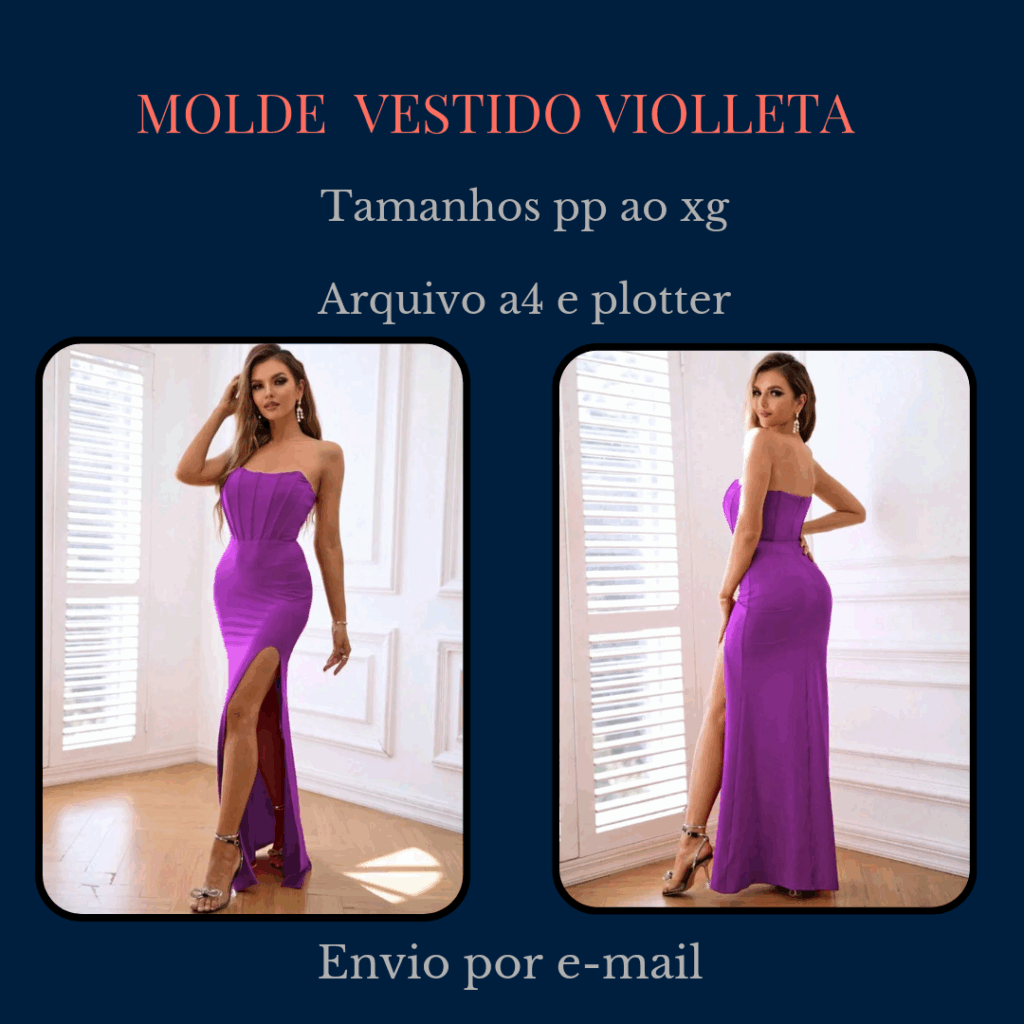 MOLDE VESTIDO VIOLLETA