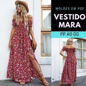 Molde Vestido Mara