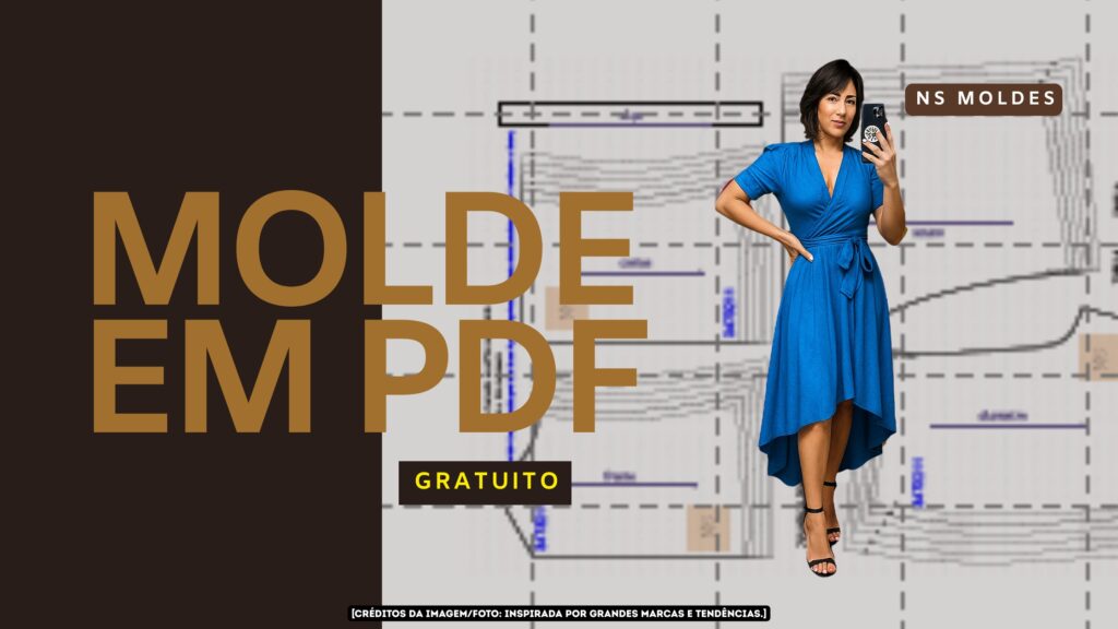 Molde em PDF Gratuito - Vestido Mullet Gal - PP ao G5